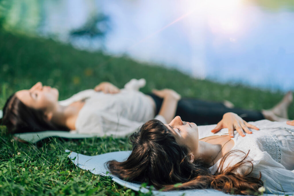 Yoga in der Natur